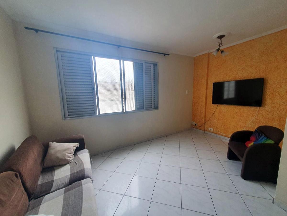Apartamento confortável na orla da praia de Santos Santos (Sao Paulo) Exterior foto