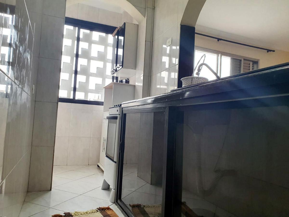 Apartamento confortável na orla da praia de Santos Santos (Sao Paulo) Exterior foto
